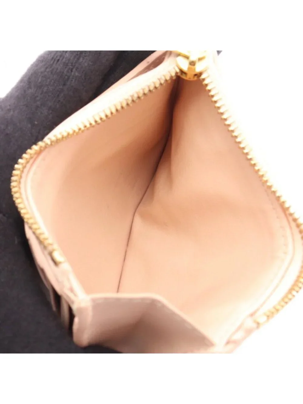 Bottega Veneta Coin Case Cassette Card Pink Leather